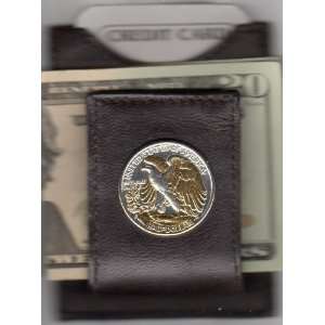 Gorgeous 2 Toned Gold & Silver Old U.S. Walking Liberty 1 