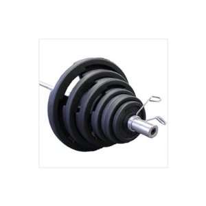  VTX Rubber Olympic 300 lb. Weight Set