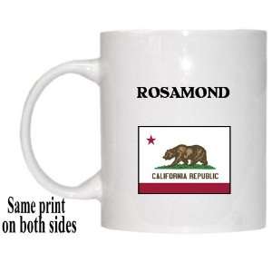  US State Flag   ROSAMOND, California (CA) Mug Everything 