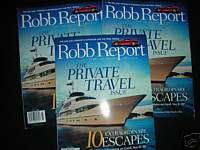 ROBB REPORT July 2006 7/06 LUXURY LIFESTYLE Ferrari  