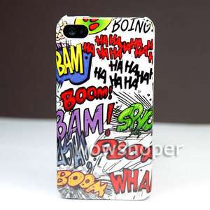 HAHA DESIGN HARD SKIN CASE COVER FOR Apple iphone 4 4G 4S  