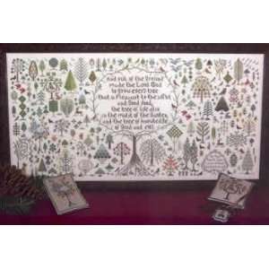  And A Forest Grew sampler (cross stitch) Arts, Crafts 