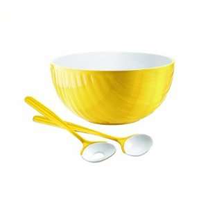  Guzzini Mirrage Salad set Yellow 24840088 Kitchen 