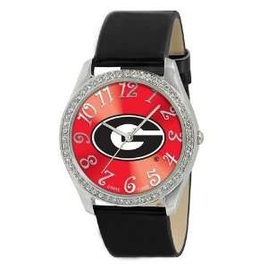  Georgia Bulldogs Ladies Watch   Designer Diamond Watch 