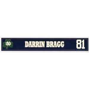  Darrin Bragg #81 2006 Notre Dame Locker Tag vs UCLA 