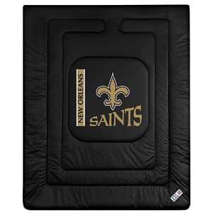  New Orleans Saints Twin Size Locker Room Comforter Sports 