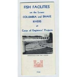  Fish Facilities Brochure Columbia & Snake Rivers 1968 