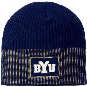  Nike Brigham Young Cougars Navy Blue All Nighter Beanie 