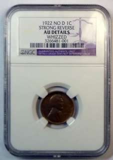   NO D LINCOLN ONE CENT ONE CENT TYPE 2 STRONG REVERSE NGC AU  