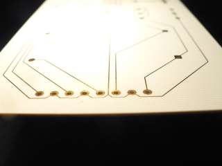   conductors surface of printed circuit board is plated with gold 0.9999