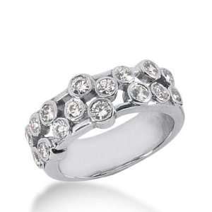  Diamond Wedding Ring 10 Round Stone 0.03 ct 4 Round Stone 