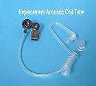 pcs Replacement acoustic coil tube for radio earpiece