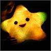 Luck Star Face Led Light Flashing Pillow Cushion Gifts  
