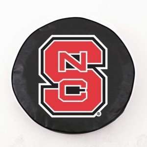  North Carolina State Wolfpack Black Tire Cover, Large 
