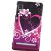 For Motorola Droid 2 Purple Case+2 Charger+Privacy Film  