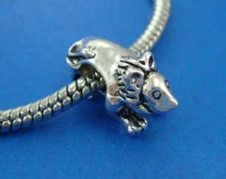 Cute Lion European Style Charm Bead Fits Bracelet  