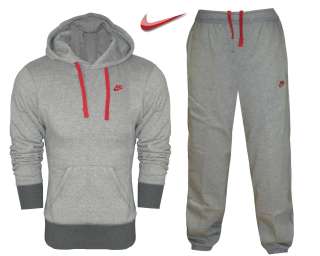 nike fleece overhead tracksuit