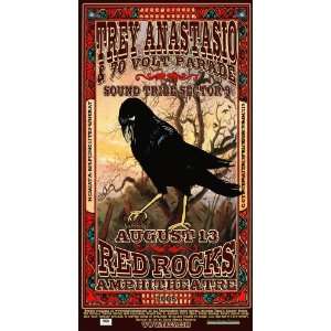  Trey Anastasio Phish STS9 Red Rocks Concert Poster