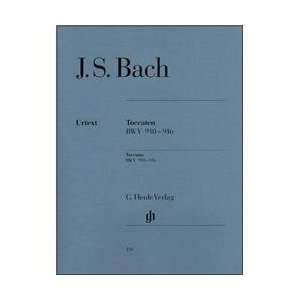  G. Henle Verlag Bach Toccatas Bwv 910 916 By Bach Musical 