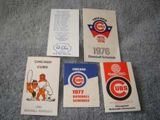 Lot of 3 different 1976 Minnesota Twins schedules  