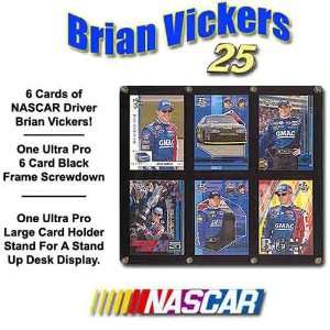  Various Brands Brian Vickers 6 Card Display: Sports 