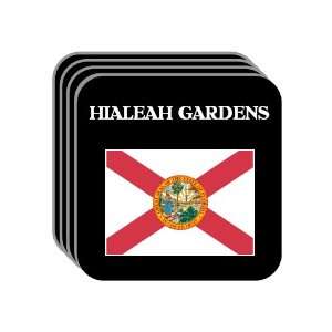 US State Flag   HIALEAH GARDENS, Florida (FL) Set of 4 Mini Mousepad 