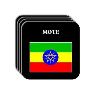  Ethiopia   MOTE Set of 4 Mini Mousepad Coasters 
