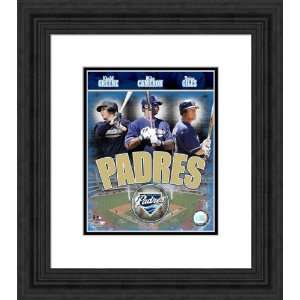  Framed 2007 Big Hitters San Diego Padres Photograph 