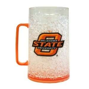   State Cowboys Crystal Freezer Mug   Monster Size: Sports & Outdoors