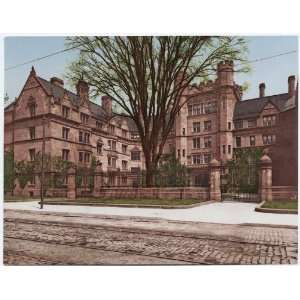  Reprint Vanderbilt Hall, Yale College 1901