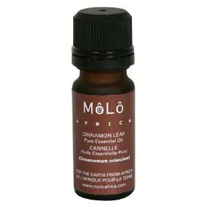MoLo Africa Pure Essential Oil, Cinnamon Leaf, .35 fl oz (10 ml) (Pack 