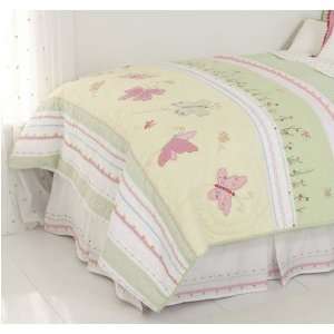  Ric Rac Twin Bed Skirt from Whistle & Wink Baby