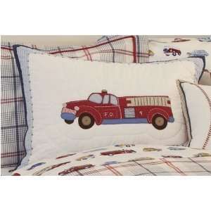  Whistle & Wink Cars & Trucks Quilted Standard Sham