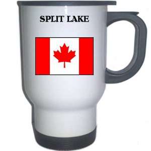  Canada   SPLIT LAKE White Stainless Steel Mug 