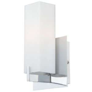 Moderno Wall Sconce by Alico  R265804 Finish Matte Satin Nickel Shade 