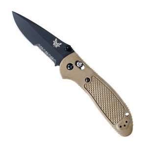  Benchmade Knives: Griptilian Steel Folding Knife 551SBKSN 