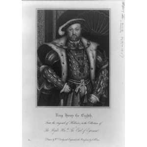  Henry VIII,Holbein,Earl of Egremont ;Wm. Derby,T A Dean 