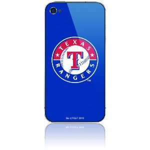   Skin for iPhone 4/4S   MLB TX Rangers Cell Phones & Accessories