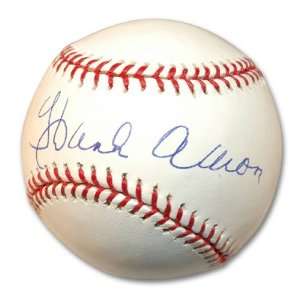  Hank Aaron Autographed MLB Baseball: Sports Collectibles