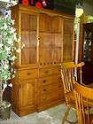 SOLID MAPLE DINING ROOM CHINA CABINET HUCH BUFFET SIDEBOARD SECRETARY