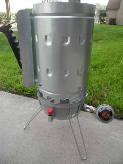 NEW* Max BBQ Charcoal Chimney Starter With Gas Burner  