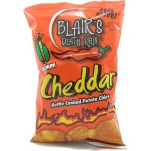    Blairs Cheddar Kettle Cooked Potato Chips 
