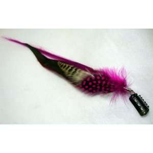  NEW Hot Pink Feather Hair Extension, Limited.: Beauty