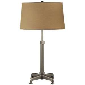  Conception Mission Bronze and Khaki Adjustable Table Lamp 