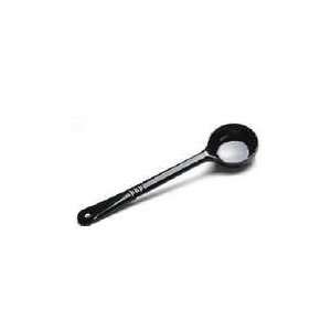Carlisle 4360 503 Black 2 Oz. Measure Misers Solid Spoon (Case of 12 