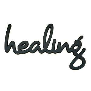    Wood Sign Decor for Home or Business Word HEALING 