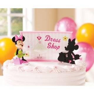   Minnie Birthday Wishes Edible Image Cake Decoration