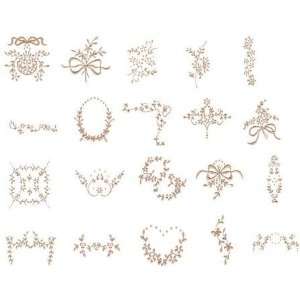  Embroidery Machine Designs CD FAUX HAND EMBROIDERY I 