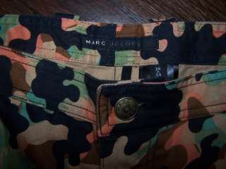 Marc Jacobs Cargo Camo Camouflage pants 36 x 34  