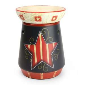 Quality Tall Candle Warmer/ Star 